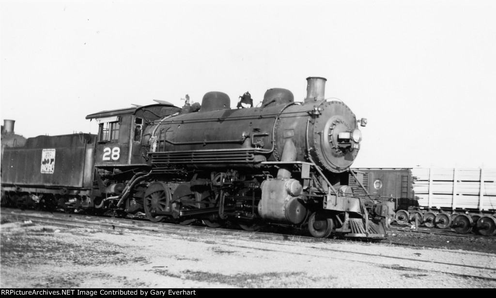 WP 2-8-0 #28 - Western Pacific